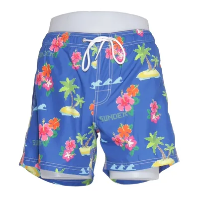 Zwemshort (Blauw, Meerkleurig) van Sundek Gerecycled polyester