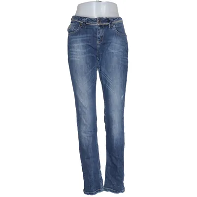 Jeans (Blå) från Mos Mosh Bomull, Elastan