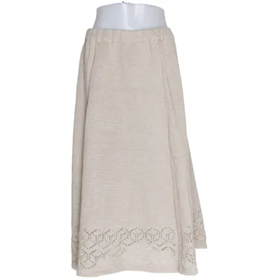 Maxi nederdel (Beige) fra Natural Style Bomuld, Linned