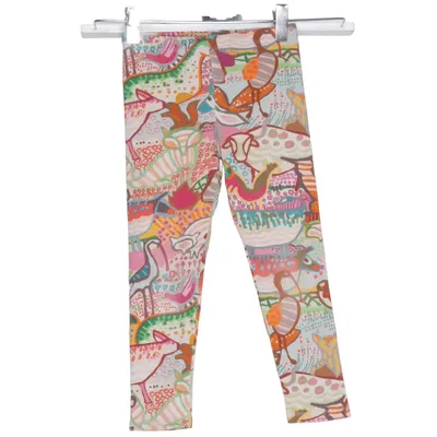 Leggings (Flerfärgad) från Oilily Elastan, Ekologisk bomull