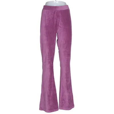 Pantalon en velours (Violet) de WE Fashion Coton, Élasthane, Polyester