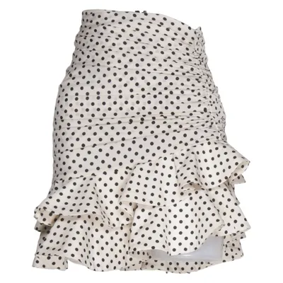 Jupe (Beige, Noir) de Zara