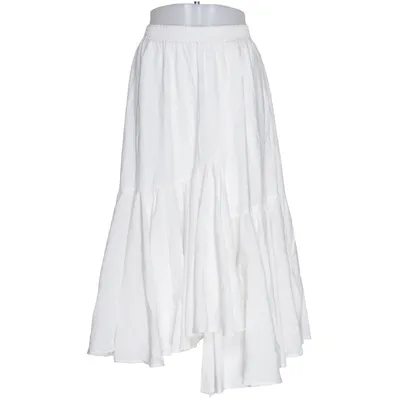 Maxi skirt (White) from Sfera Collection Cotton, Polyester