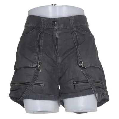Denim shorts (Gray) from Black Premium