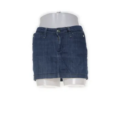 Jeanskjol (Blå) från Wrangler Bomull, Elastan