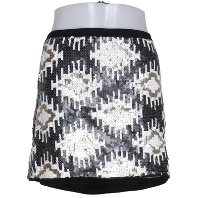 Skirt (Black, White, Gold) from Promod