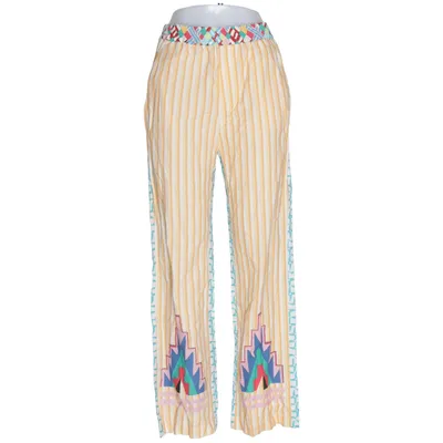 Pantalon de pyjama (Jaune, Multicolore) de Me369 Lin, Viscose