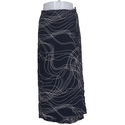 Jupe portefeuille (Bleu, Blanc) de Marcel Clair Viscose