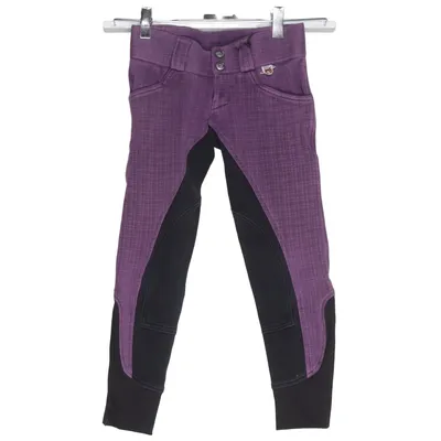 Breeches (Purple, Black) from Red Horse Cotton, Elastane