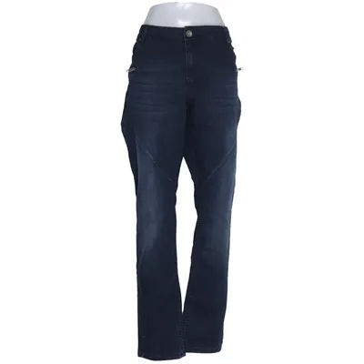 Jeans (Blue) from Denim Identity by Zizzi Cotton, Elastane, Polyester