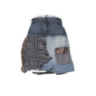 Rok (Blauw, Meerkleurig) van Desigual