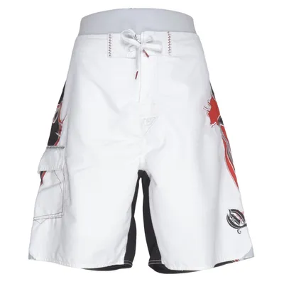 Badeshorts (Hvid, Sort, Rød) fra Quiksilver Polyester