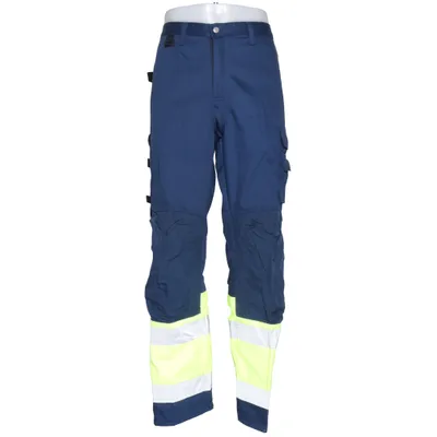 Pantalon de travail (Bleu, Jaune, Multicolore) de Fristads Kansas Coton, Polyamide, Polyester