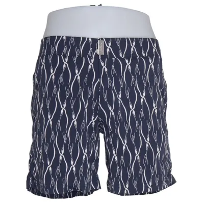 Badeshorts (Blå, Hvid) fra Vilebrequin Bomuld, Elastan, Polyamid, Polyester