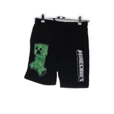 Mjukisshorts (Svart, Grön, Flerfärgad) från Minecraft Bomull, Polyester