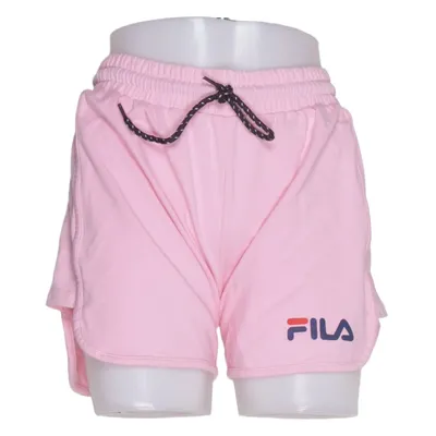 Short de sport (Rose) de Fila Coton, Polyester