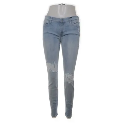 Spijkerbroek (Blauw) van 7 for All Mankind Katoen, Elastaan