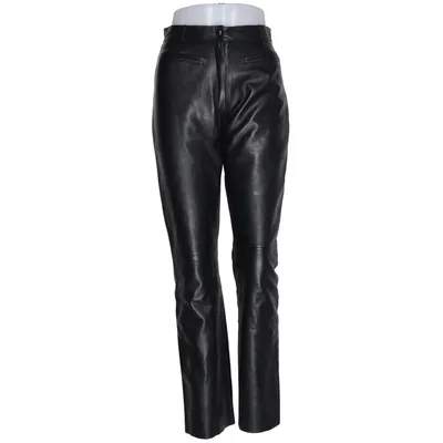 Leren broek (Zwart) van Hollies