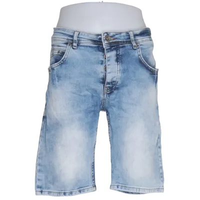 Denim shorts (Blauw) van Rock Creek