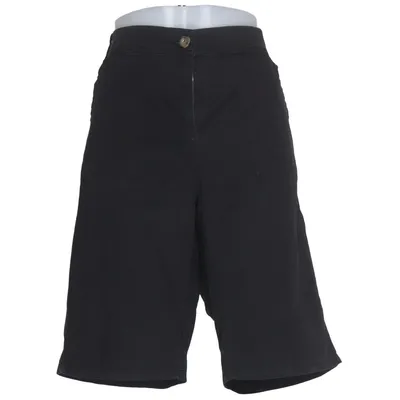 Short (Noir) de Zerres Jeans Coton, Élasthane