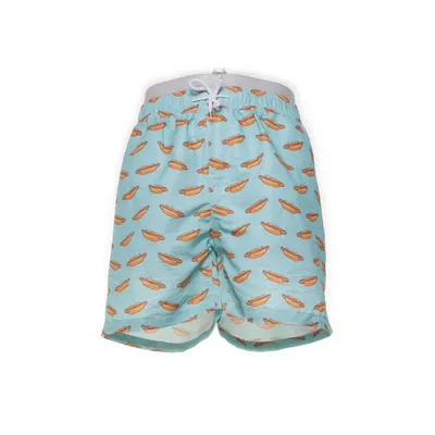 Zwemshort (Turquoise, Meerkleurig) van Biltema Polyester