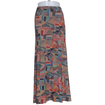 Maxi skirt (Multicolored) from Peruvian Connection Elastane, Viscose