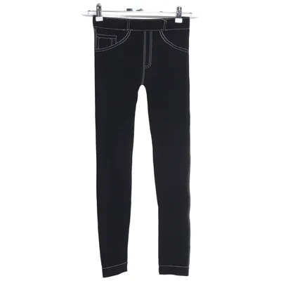 Jegging (Zwart) van Crash One Elastaan, Polyamide