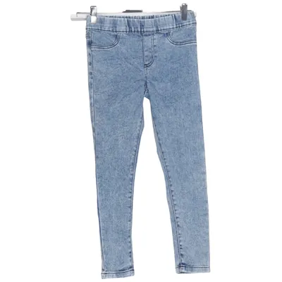 Jegging (Blauw) van Destination Katoen, Elastaan, Polyester