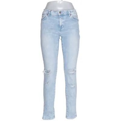 Jean (Bleu) de Never Denim Coton, Élasthane, Polyester