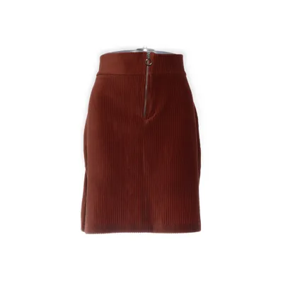 Jupe (Marron) de Black Story Coton, Élasthane, Polyester