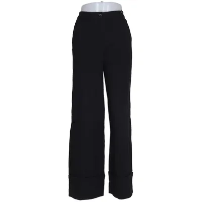 Pantalon patte d'éléphant (Noir) de United Colors of Benetton Élasthane, Polyamide, Viscose