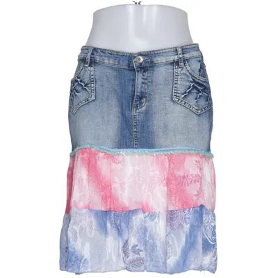 Jeanskjol (Blå, Rosa, Flerfärgad) från Noko Jeans