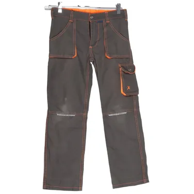 Pantalon de travail (Gris, Orange) de Planam Coton, Polyester