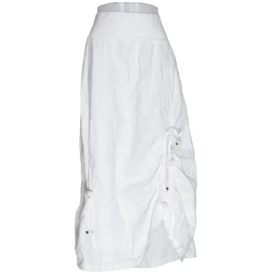 Maxi nederdel (Hvid) fra Bonprix Collection Bomuld, Linned