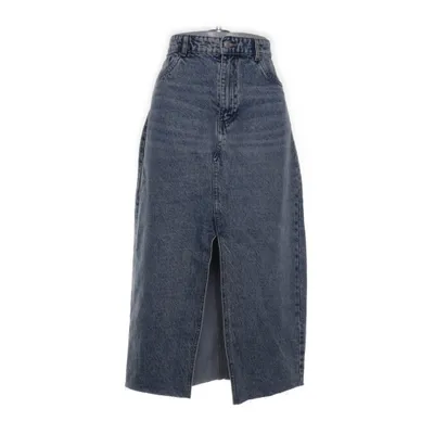 Jeanskjol (Blå) från Denim Rebel Bomull