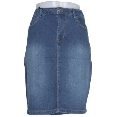 Jupe en jean (Bleu) de Soda Collection Coton, Élasthane