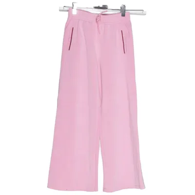 Palazzo broek (Roze) van Zara Elastaan, Polyester, Viscose