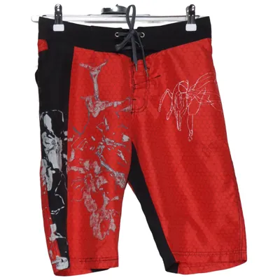 Badeshorts (Rød, Sort) fra Hummel Polyester