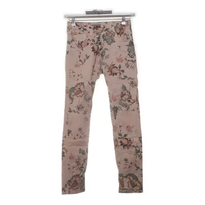 Spijkerbroek (Roze, Meerkleurig) van Please Katoen, Elastaan