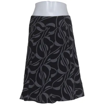 Skirt (Black, Gray) from Bradford Cotton, Polyester