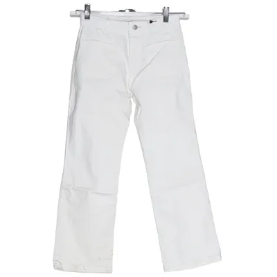 Jeans (Hvid) fra Gocco Bomuld, Elastan