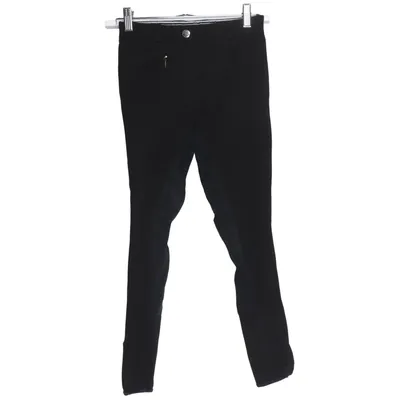 Rijbroek (Zwart) van Carat Elastaan, Polyester, Viscose