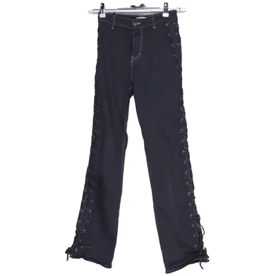 Jeans (Grå) fra H&M Bomuld, Elastan