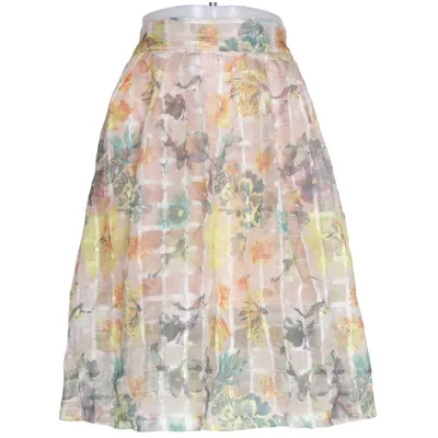 Jupe (Rose, Multicolore) de Qed London Polyester