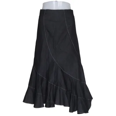 Spijkerrok (Blauw) van Jacqueline Riu Katoen, Elastaan, Polyester