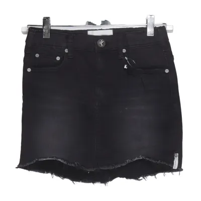 Spijkerrok (Grijs) van Oneteaspoon Katoen, Elastaan, Polyester, Viscose