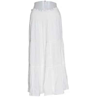 Maxi rok (Wit) van Desires Katoen, Viscose