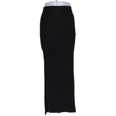 Långkjol (Svart) från Gina Tricot Elastan, Viskos