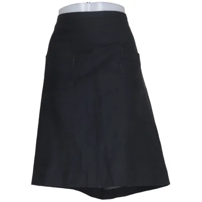 Kjol (Grå) från Bric a Brac Bomull, Linne, Viskos, Ull