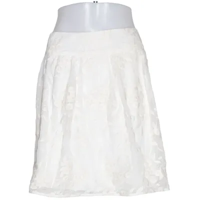 Skirt (White) from Rosemunde Cotton, Elastane, Polyester, Silk, Viscose